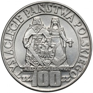 100 zloty 1966 Mieszko and Dabrowka