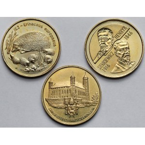 2 złote 1996 - zestaw (3szt)