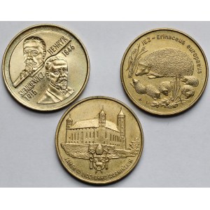 2 złote 1996 - zestaw (3szt)