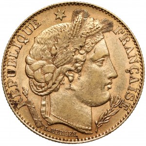 Francja, 10 franków 1895-A, Paryż
