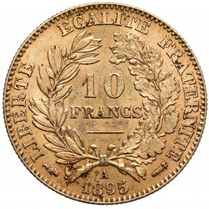 France, 10 francs 1895-A, Paris