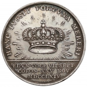 Poniatowski, Medal koronacyjny 1764 (Pingo)