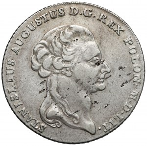 Poniatowski, 6-zloty thaler 1794 - rare variety