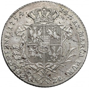 Poniatowski, Talar 6-złotowy 1794