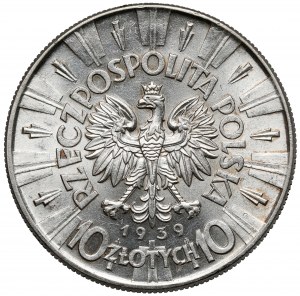 Pilsudski 10 zloty 1939