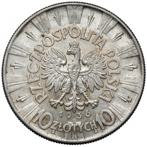 Piłsudski 10 złotych 1936
