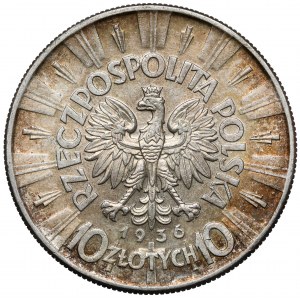 Piłsudski 10 złotych 1936