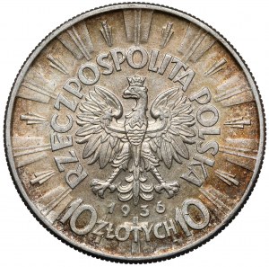 Pilsudski 10 zloty 1936