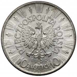 Piłsudski 10 złotych 1936