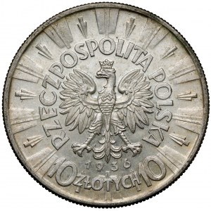 Piłsudski 10 złotych 1936