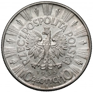 Piłsudski 10 złotych 1935