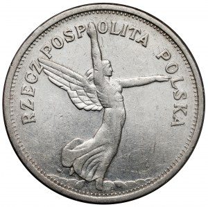 Nike 5 złotych 1928 ze znakiem, Warszawa