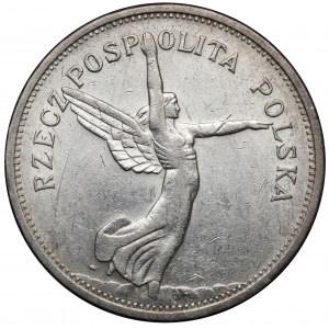 Nike 5 złotych 1928 ze znakiem, Warszawa