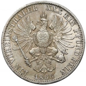 Prusy, Wilhelm I, Talar 1866-A, Berlin