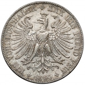 Francfort, Thaler 1860