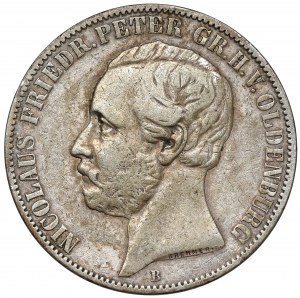 Oldenburg, Nicolaus Friedrich Peter, Thaler 1866-B