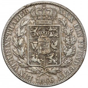 Oldenburg, Nicolaus Friedrich Peter, Thaler 1866-B