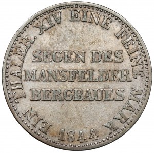 Prusse, Friedrich Wilhelm IV, Thaler 1844-A, Berlin
