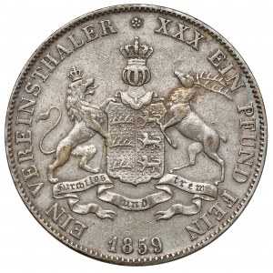 Wirtembergia, Wilhelm I, Talar 1859