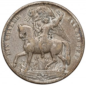 Saksonia, Johann I, Talar 1871-B, Drezno