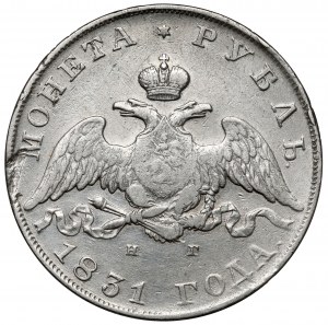 Russia, Nicholas I, Ruble 1831, St. Petersburg