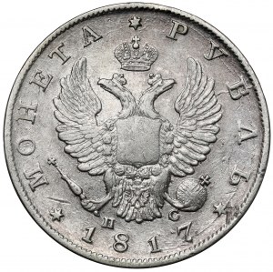 Russie, Alexandre Ier, Rouble 1817, Saint-Pétersbourg