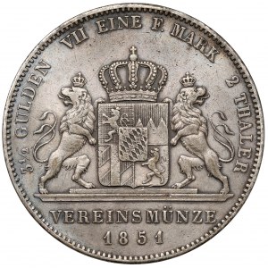 Bawaria, Maximilian II, Dwutalar 1851