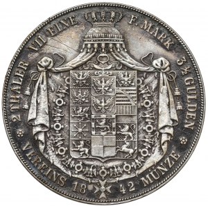 Prusy, Friedrich Wilhelm IV, Dwutalar 1842-A, Berlin