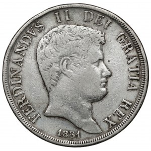 Włochy, Neapol, Ferdynand II, Piastra 1831