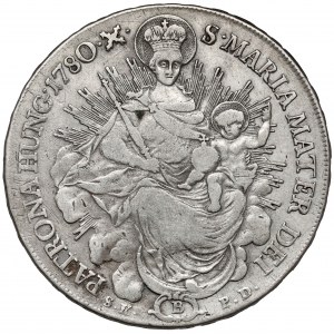 Węgry, Maria Teresa, Talar 1780-B, Kremnica