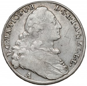 Bayern, Maximilien III Joseph, Thaler 1772-A