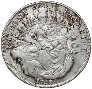 Bayern, Maximilien III Joseph, Thaler 1768-A