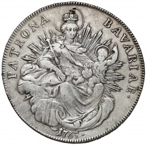 Bayern, Maximilien III Joseph, Thaler 1765-A