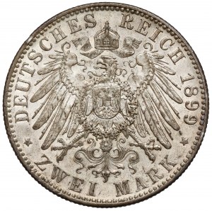 Prussia, 2 marks 1899-A, Berlin