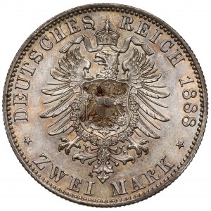 Prusy, 2 marki 1888-A, Berlin