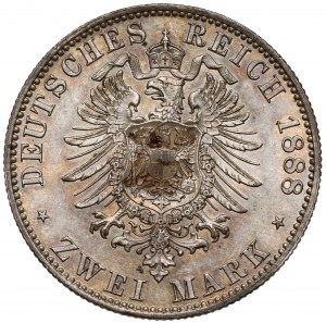 Prusse, 2 marques 1888-A, Berlin