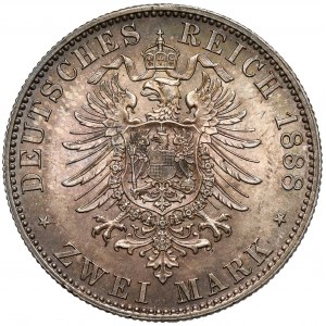 Prusy, 2 marki 1888-A