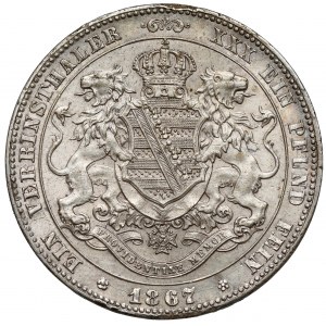 Saksonia, Johann, Talar 1867-B