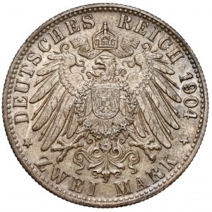 Bremen, 2 marki 1904-J