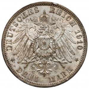 Prusse, 3 marques 1910-A, Berlin