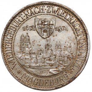 Weimar, 3 marki 1931-A, Berlin - Magdeburg