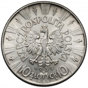 Pilsudski 10 zloty 1939