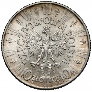 Piłsudski 10 złotych 1939
