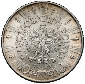 Pilsudski 10 zloty 1939
