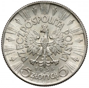 Pilsudski 5 zloty 1938
