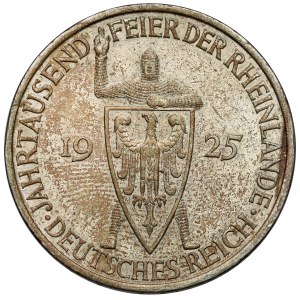 Weimar, 5 marek 1925-A, Berlin - Nadrenia