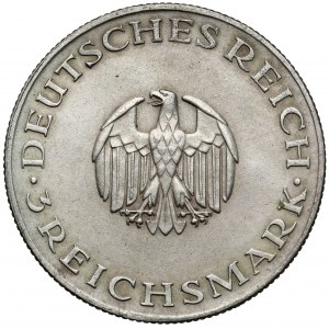 Weimar, 3 marki 1929-A, Berlin - Gotthold Lessing