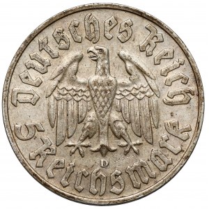 III Rzesza, 5 marek 1933-D, Monachium - Luther