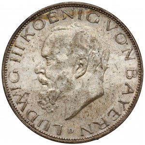 Bawaria, 3 marki 1914-D, Monachium