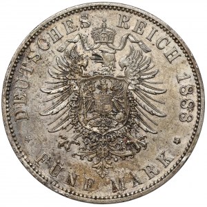 Prusy, Fryderyk III, 5 marek 1888-A, Berlin
